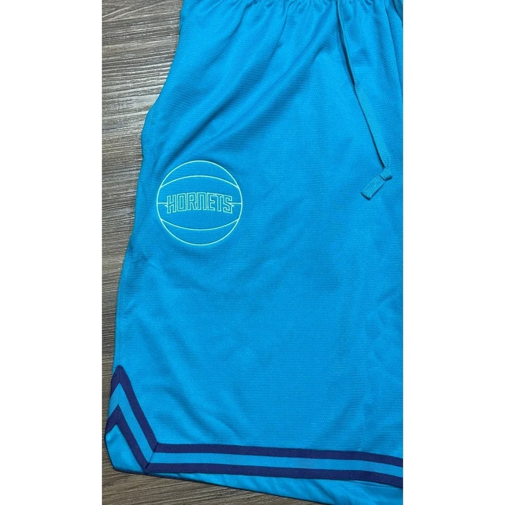 Nike Jordan Charlotte Hornets NBA Basketball Shorts Mens Teal (FB6459-415) Sz XL